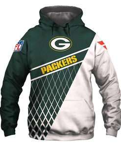 Green Bay Packers Hoodie Zip Hoodie Gift for Fan