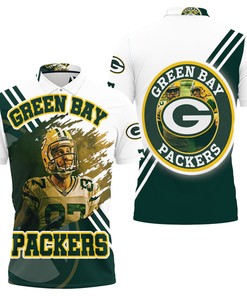 Green Bay Packers Jordy Nelson 87 For Fans Polo Shirt All Over Print Shirt 3d T-shirt