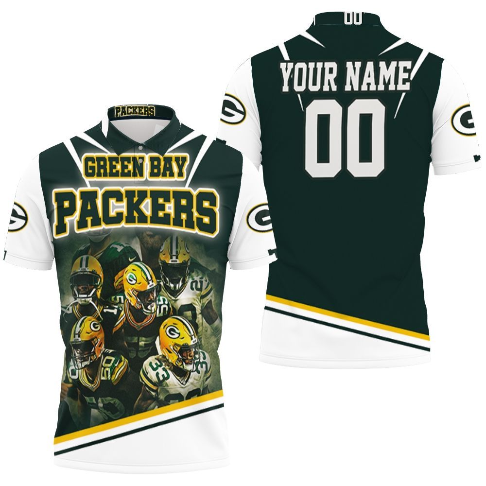 Green Bay Packers Legends Nfl 2020 Super Bowl Championship Great Team Thanks Personalized 3D All Over Print Polo Shirt