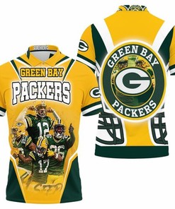 Green Bay Packers Logo Nfc North Division Champions Super Bowl 2021 3D All Over Print Polo Shirt