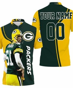 Green Bay Packers Nfc Noth Champions Aaron Charles Rodgers Personalized 3D All Over Print Polo Shirt