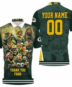 Green Bay Packers Nfc Noth Champions Thank You Fans All Player For Fan Personalized 3D All Over Print Polo Shirt
