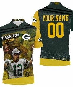 Green Bay Packers Nfc Noth Champions Thank You Fans The Pack Is Bad Personalized 3D All Over Print Polo Shirt