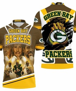 Green Bay Packers Qbs Bart Starr 15 Brett Favre 4 Aaron Rodgers 12 For Fans 3D All Over Print Polo Shirt