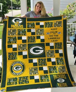 Green Bay Packers Quilt Blanket Bedding Set for Home Décor
