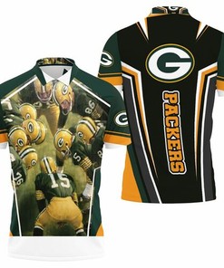 Green Bay Packers Teams Discussing Nfc North Division Champions Super Bowl 2021 3D All Over Print Polo Shirt
