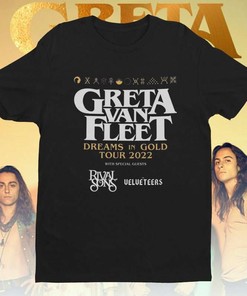 Greta Van Fleet Poster Strange Horizons Tour T-Shirt