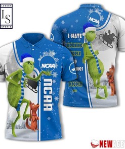 Grinch Stole in Christmas Polo Shirt