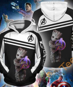 Groot Avengers Endgame Hoodie 3d