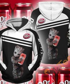 Groot Marvel Dr Pepper Hoodie 3d