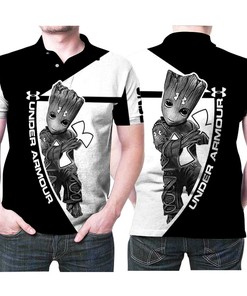 Groot Under Armour Sports Equipment Company Logo Brand Gift For Under Armour Lovers Polo Shirt All Over Print Shirt 3d T-shirt