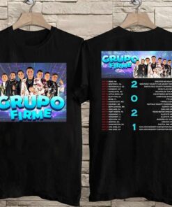 Grupo Firme 2021 Firme Concert Tour Dates T-Shirt
