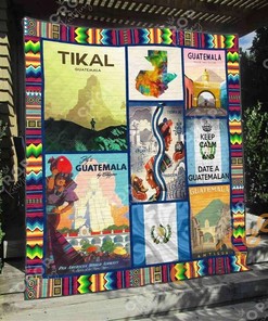 Guatemala Quilt Blanket Bedding Set