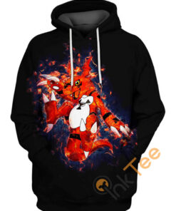 Guilmon Digimon Hoodie 3D