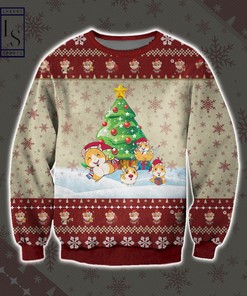 Guinea Pig Snow Xmas Ugly Christmas Sweater