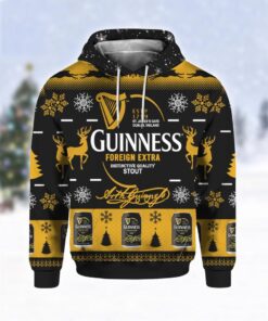 Guinness Foreign Extra Stout Hoodie 3D