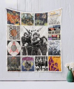 Gun Band Retro Quilt Blanket Bedding Set for Home Décor