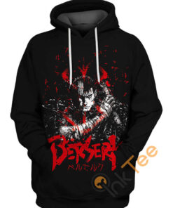 Guts Dark Knight Hoodie 3D