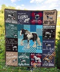Gypsy Horse Quilt Blanket Bedding Set