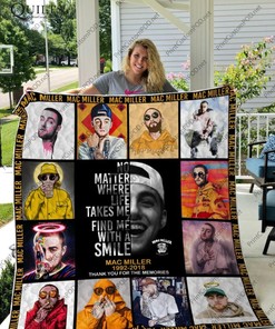 H Mac Miller Quilt Blanket Bedding Set for Home Décor