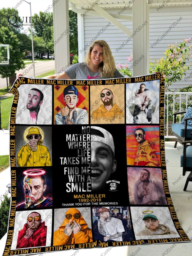 H Mac Miller Quilt Blanket Bedding Set for Home Décor