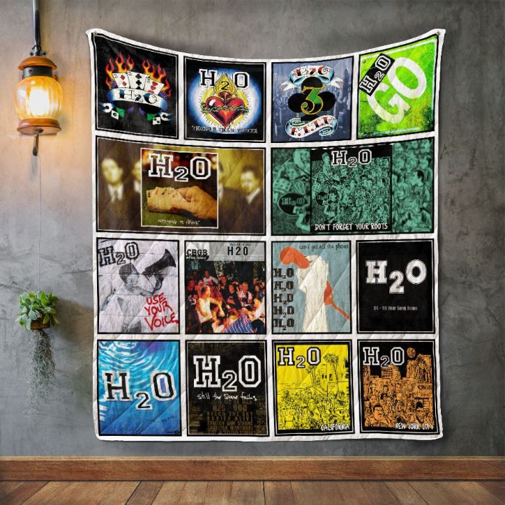 H2O Band Collection Album Quilt Blanket Bedding Set