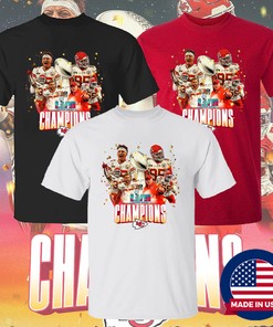 HOT! Kansas City Chiefs The Super Bowl LVII Champions Trophy Locker Room T-Shirt