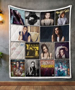 Hailee Steinfeld Album Retro Quilt Blanket Bedding Set