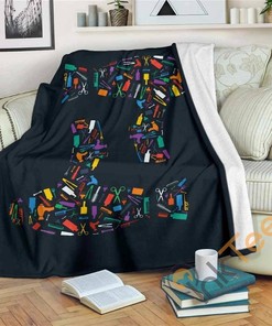 Hair Dryer Tools Sherpa Fleece Blanket Gifts for Family, for Couple