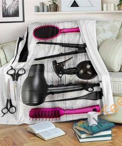 Hair Essentials Sherpa Fleece Blanket Gifts for Family, for Couple