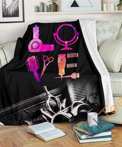 Hair Love Sherpa Fleece Blanket Gifts for Family, for Couple