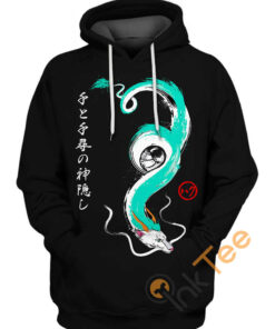 Haku Spirited Away Hoodie 3D