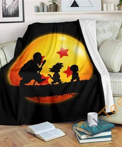 Hakuna Matata Dragon Ball Z Premiums Sherpa Fleece Blanket Gifts for Family, for Couple