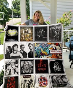 Halestorm Retro Quilt Blanket Bedding Set for Home Décor