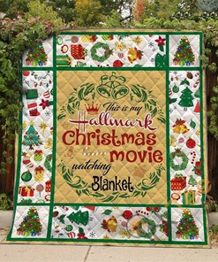 Hallmark Christmas Movie Quilt Blanket Bedding Set