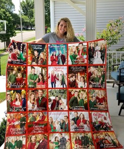 Hallmark Christmas Movies Collection Quilt Blanket Bedding Set