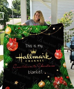 Hallmark Christmas Ornaments Collection Quilt Blanket Bedding Set