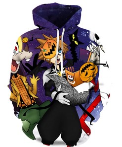 Halloween Art 3D Hoodie Zipper Hoodie