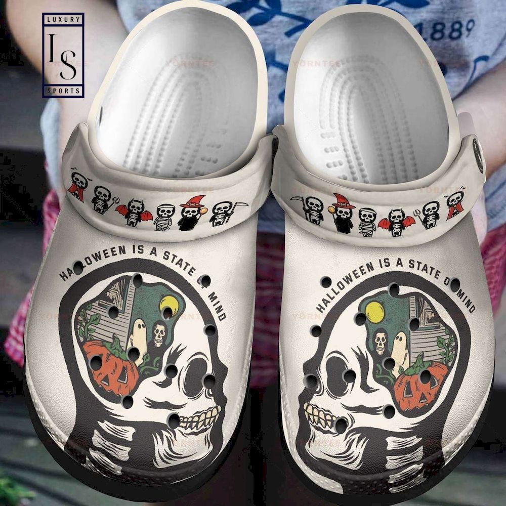 Halloween Is A State Of Mind Crocs Crocband Clogs