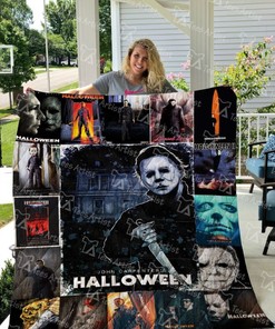 Halloween Michael Myers John Carpenter's Collection Quilt Blanket Bedding Set