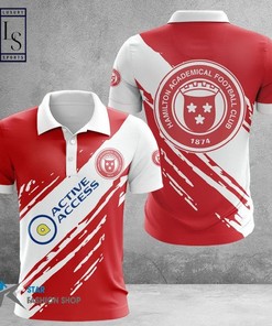 Hamilton Academical FC Polo Shirt