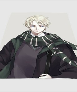 Handsome Draco Malfoy Sherpa Fleece Blanket Gifts for Family, for Couple