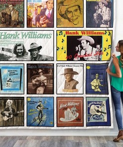 Hank Williams For Fans Combined Quilt Blanket Bedding Set