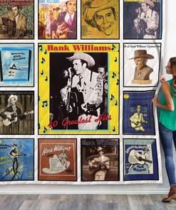 Hank Williams For Music Fans Collection Quilt Blanket Bedding Set