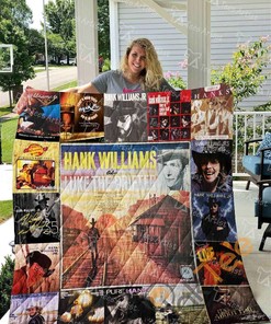 Hank Williams Jr 2 Quilt Blanket Bedding Set