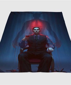 Hannibal Artwork Sherpa Fleece Blanket Gifts for Family, for Couple