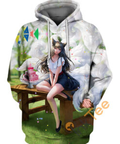 Happy Birthday Ahri Hoodie 3D