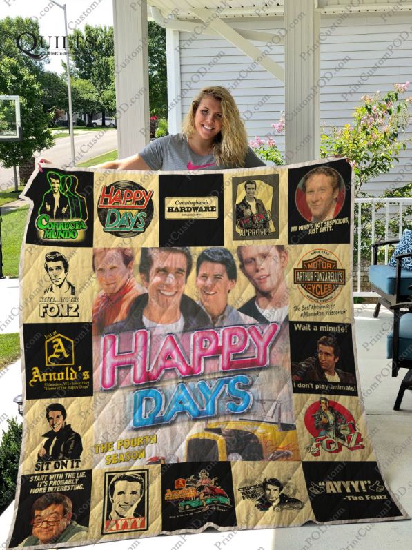Happy Days The Four Season Quilt Blanket Bedding Set