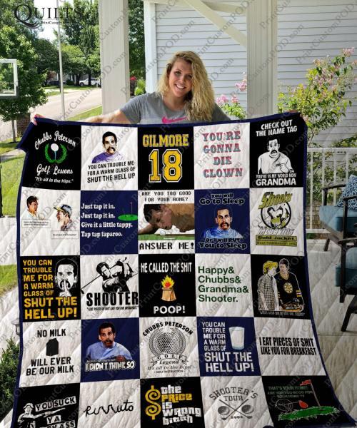 Happy Gilmore Quilt Blanket Bedding Set for Home Décor