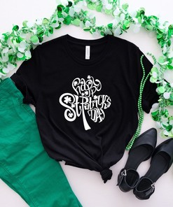 Happy Patrick Day Shirt, St. Patricks Day Shirt, St. Patricks, Shamrock Shirt, Lucky Shamrock Four Leaf Clover Shirt
